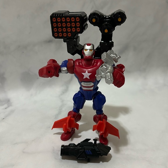 Marvel Super Hero Mashers Iron Patroit Avengers 6" Action Figure - Picture 1 of 4
